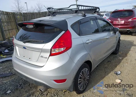 2012 Ford Fiesta Se из США, поврежденный, VIN 3FADP4EJ1CM186256